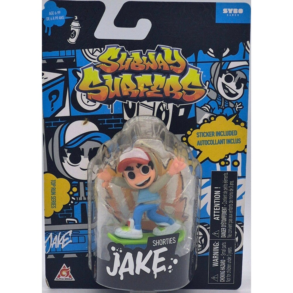 Subway Surfers Jake Shorties Figure Top Run Series Sealed 2020